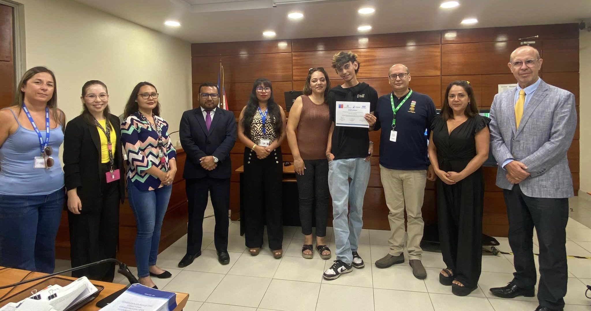 Tribunal de tratamiento de Drogas en Arica cuenta con los primeros egresados de este 2024