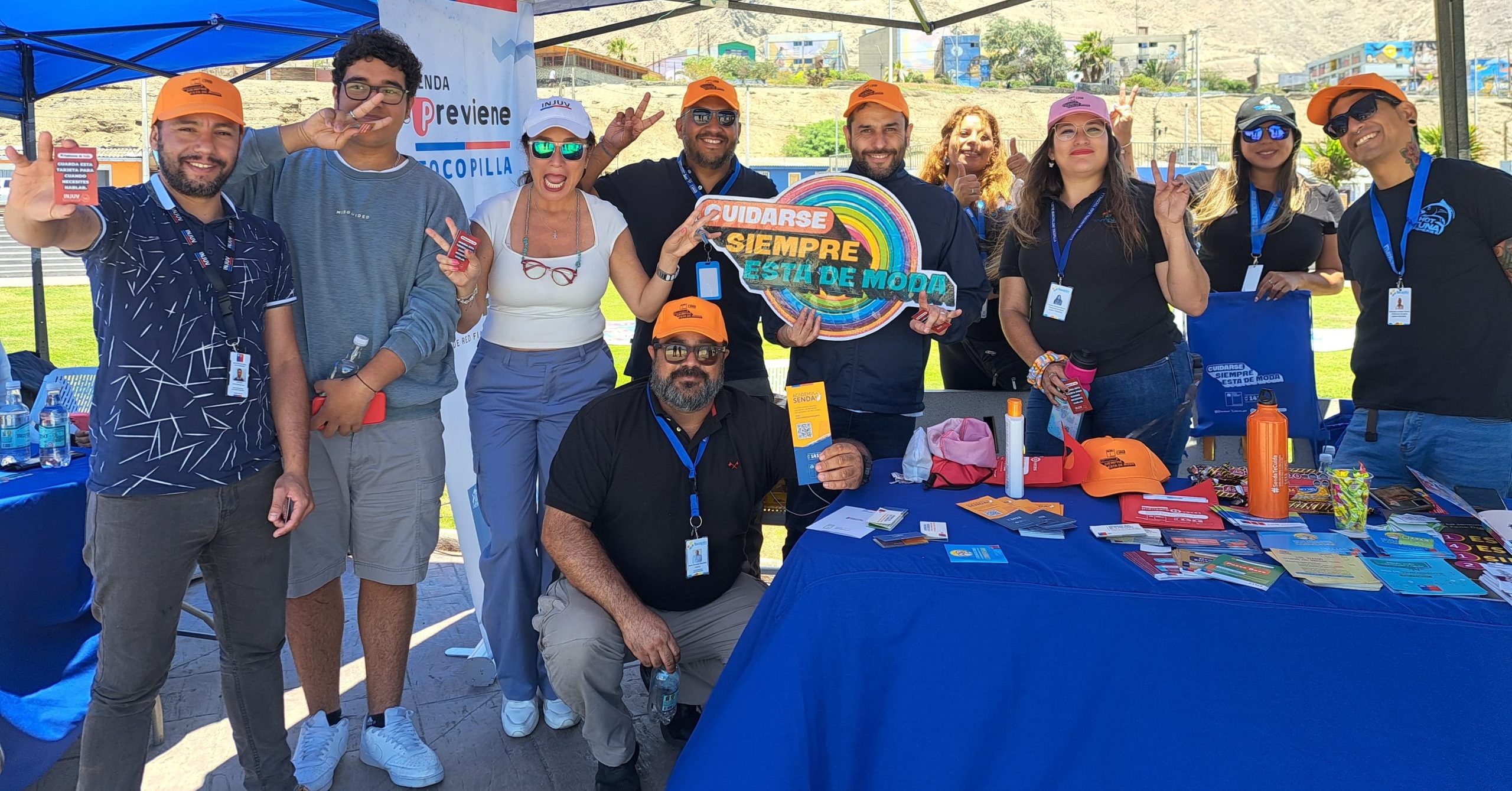 Cuidarse siempre está de moda: SENDA Antofagasta presentó Campaña de Verano 2024 en Tocopilla