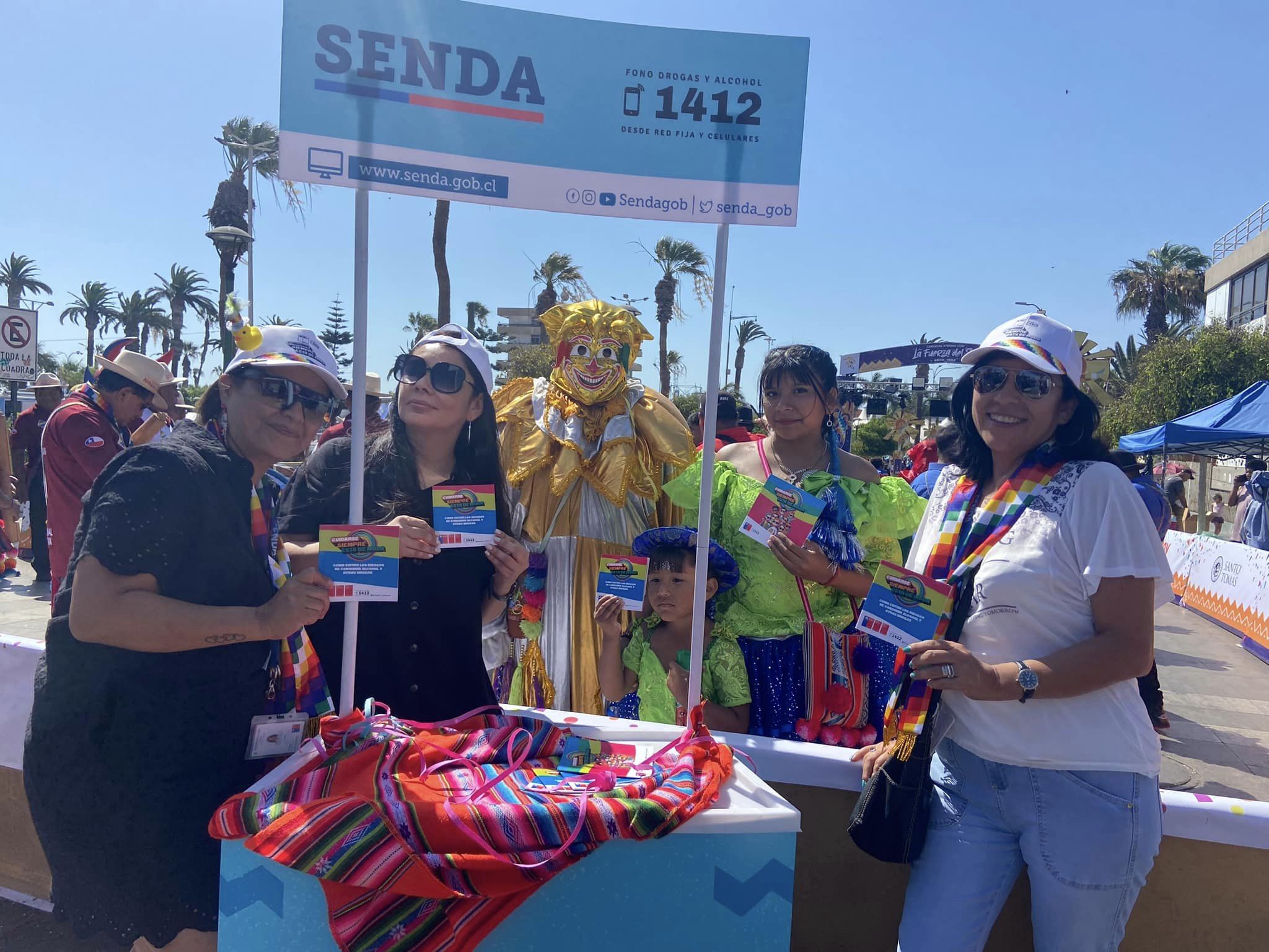 SENDA realiza positivo balance de la campaña de verano en Arica