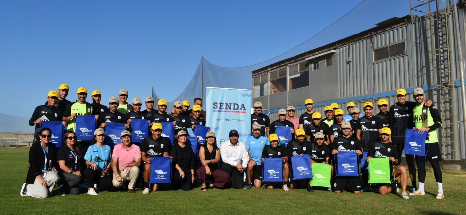 Club de Deportes Iquique se suma a la campaña de SENDA “Cuidarse siempre está de moda”