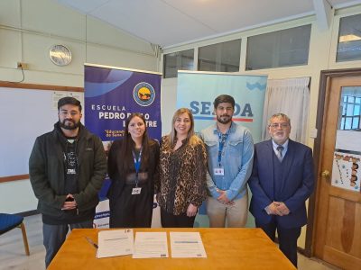 Escuela Pedro Pablo Lemaitre de Punta Arenas adscribió compromiso para desarrollar Estrategia Preventiva Escolar PrePARA2