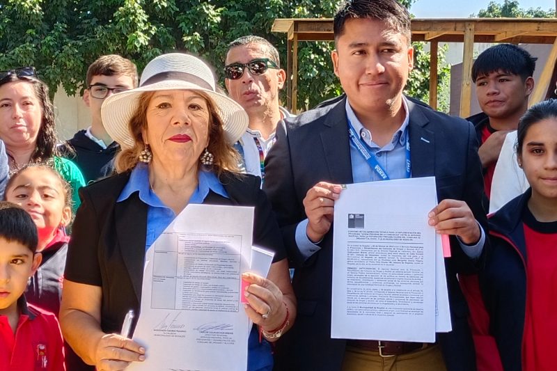 SENDA y Municipalidad de Nogales firman convenio de colaboración técnica