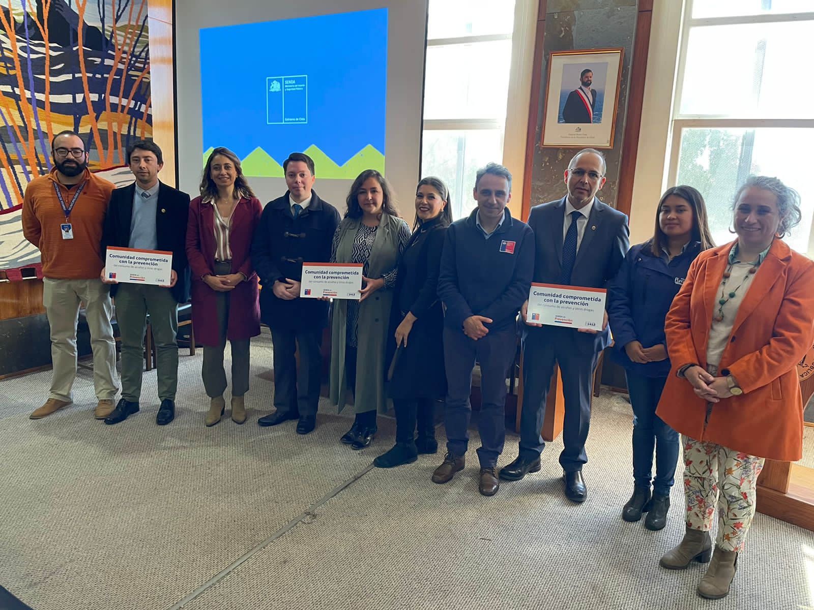 SENDA Los Lagos entrega reconocimientos a establecimientos educacionales por la construcción de una cultura preventiva