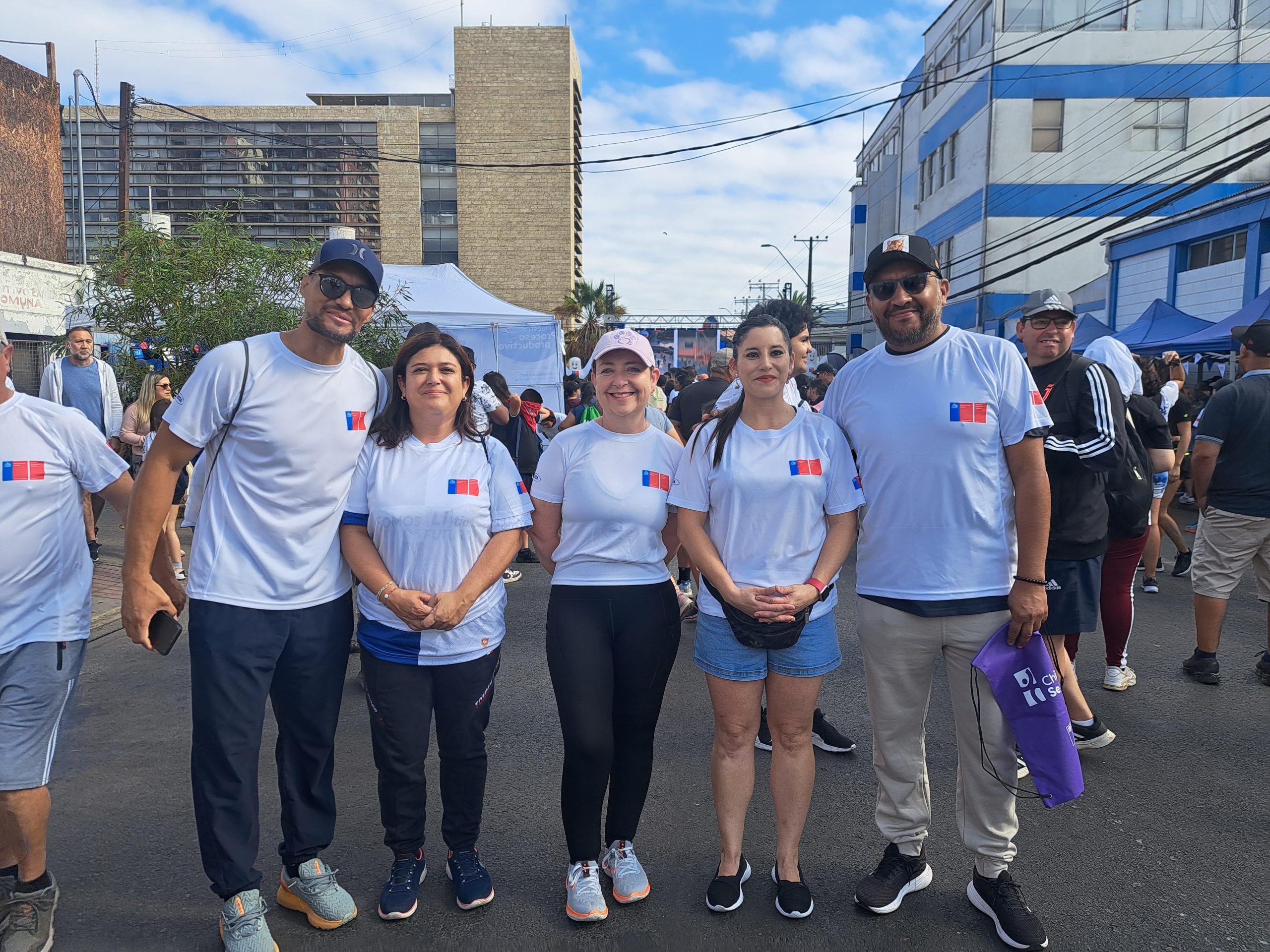 SENDA Antofagasta se sumó al Día del Deporte que reunió a más de 3 mil personas