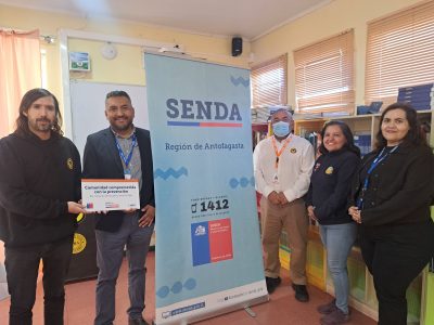 SENDA Antofagasta reconoció al Liceo Minero América por implementación de oferta preventiva