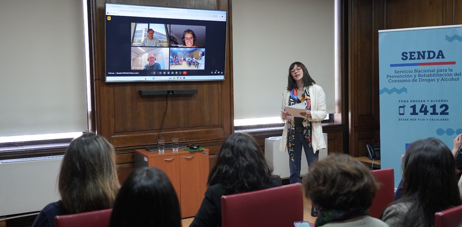 SENDA prioriza iniciativas para niños, niñas y adolescentes en proyecto de innovación social con COPOLAD