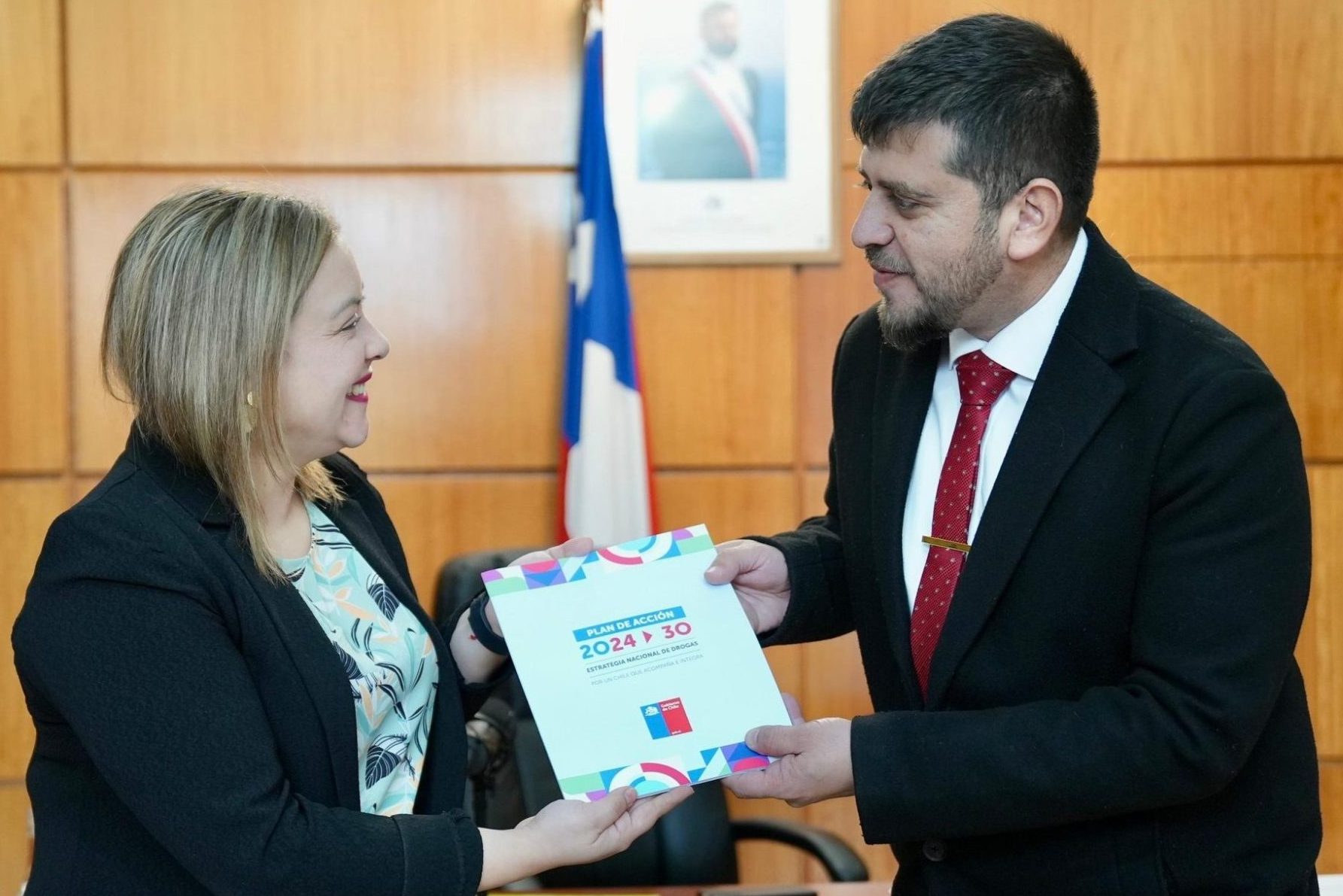 Delegado Presidencial de Ñuble recibió Plan de Acción 2024-2030