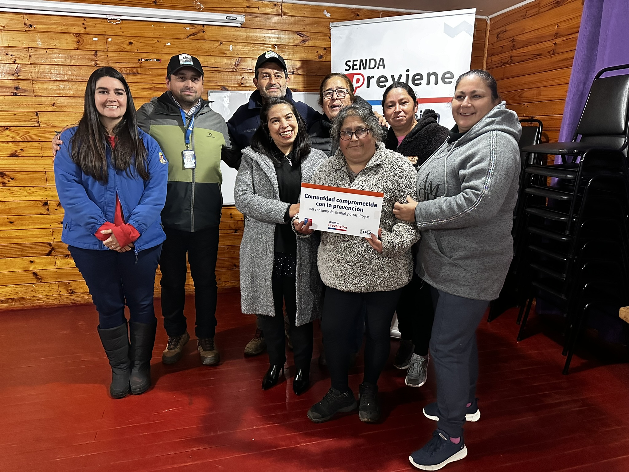 Con vecinos de Constitución y Curicó fue presentado programa de prevención comunitaria en el Maule