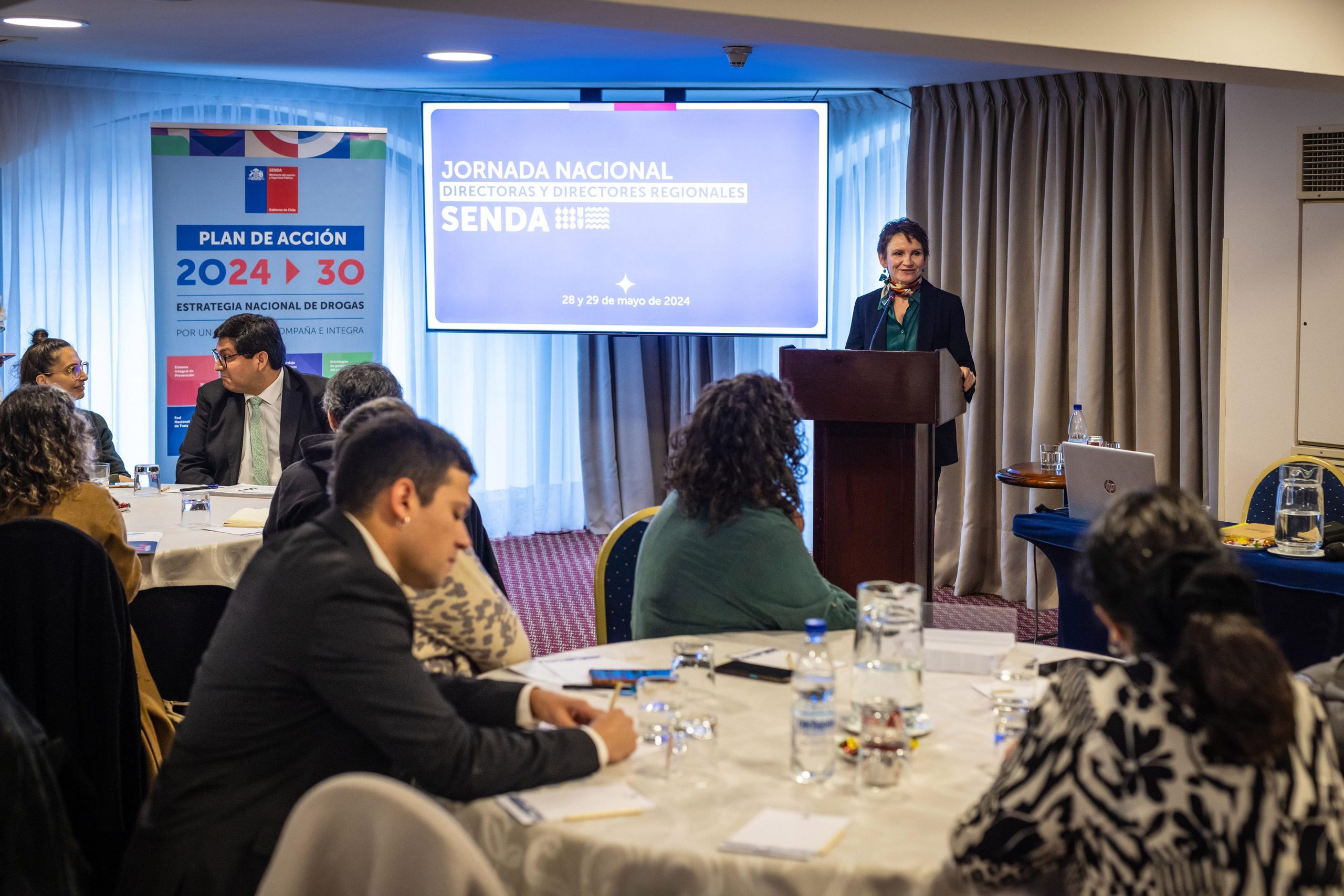 Ministra del Interior y Seguridad Pública inauguró jornada de directoras y directores regionales de SENDA