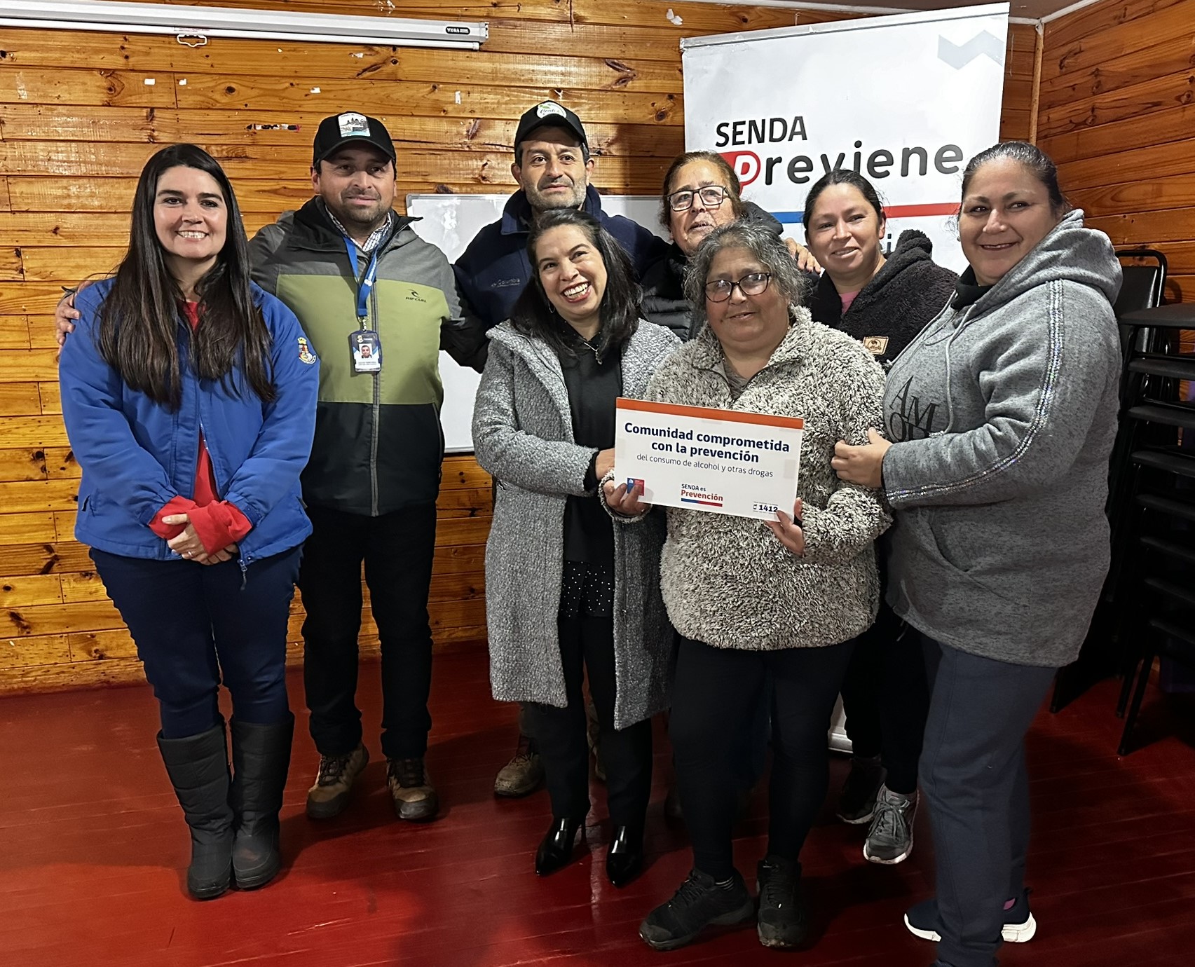 Con acento en el trabajo en comunidad SENDA conmemora Mes de la Prevención