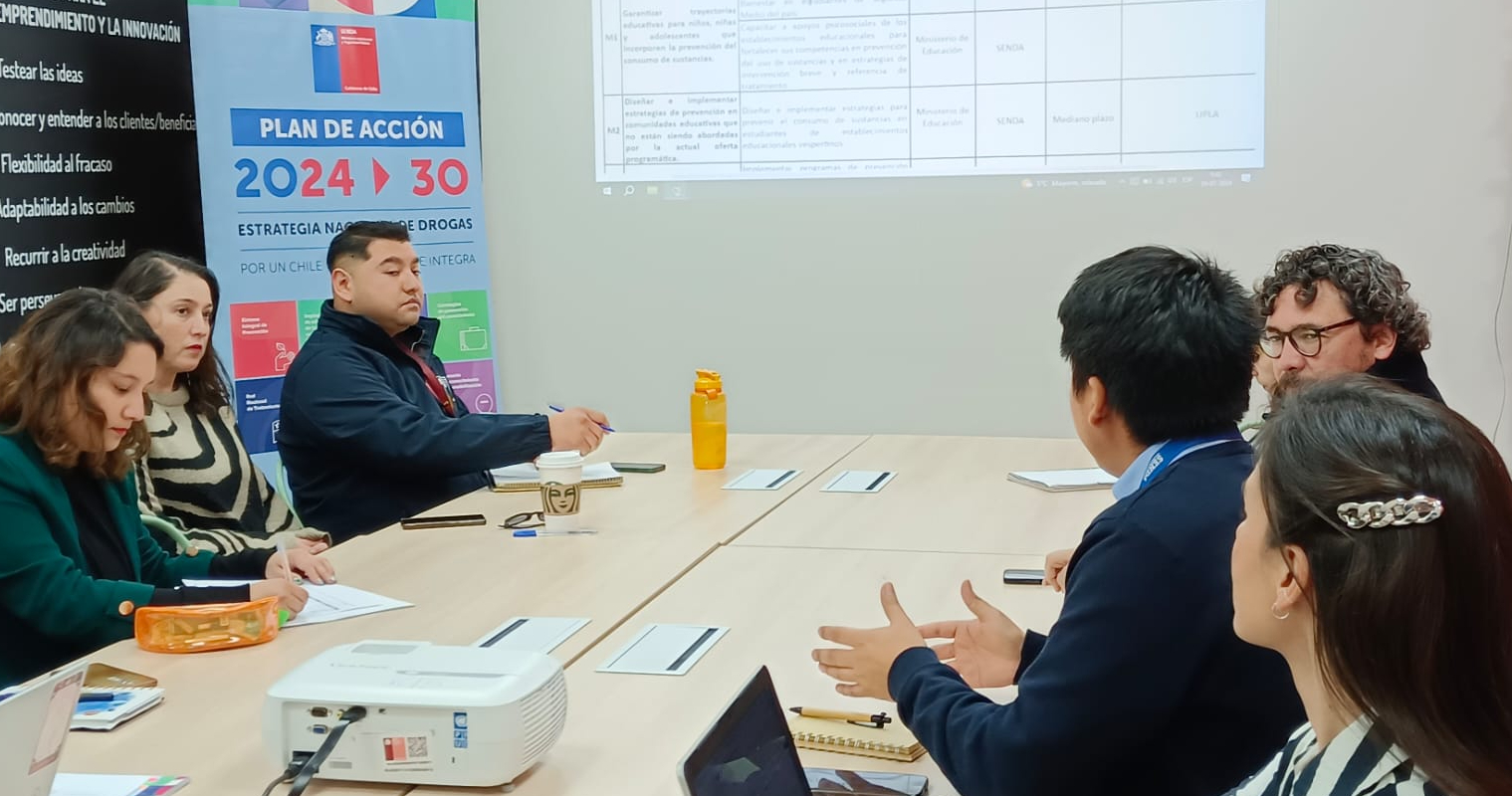 SENDA lidera nueva sesión de comité para la prevención y recuperación del consumo