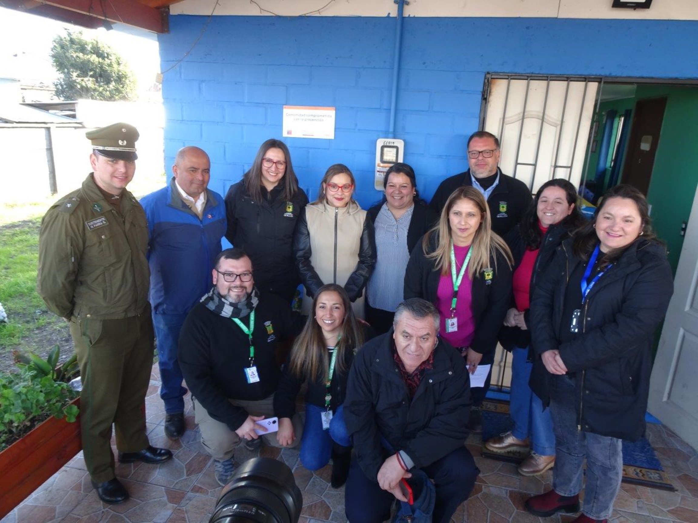Participación y compromiso de vecinos de Quillón por la prevención del consumo de alcohol y otras drogas