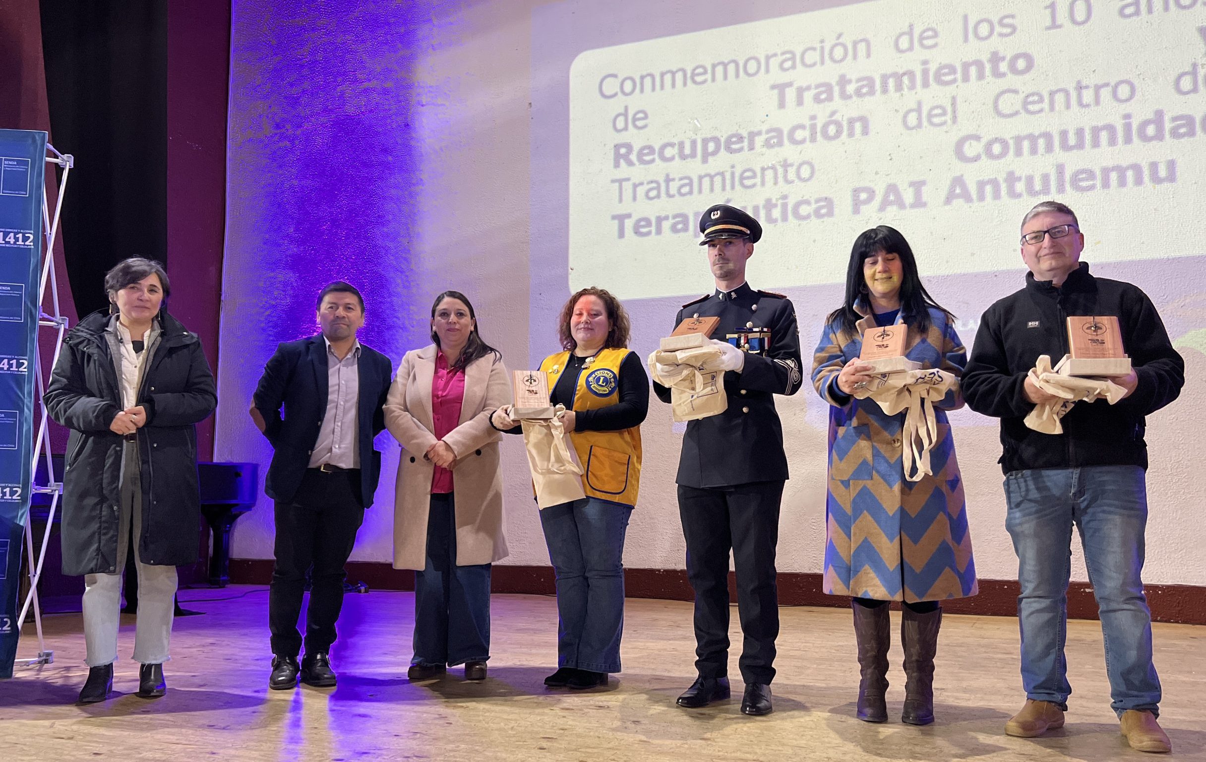 Centro de Tratamiento Comunidad Terapéutica PAI ANTULEMU conmemoró 10 años de Tratamiento y Recuperación en la Provincia del Ranco.