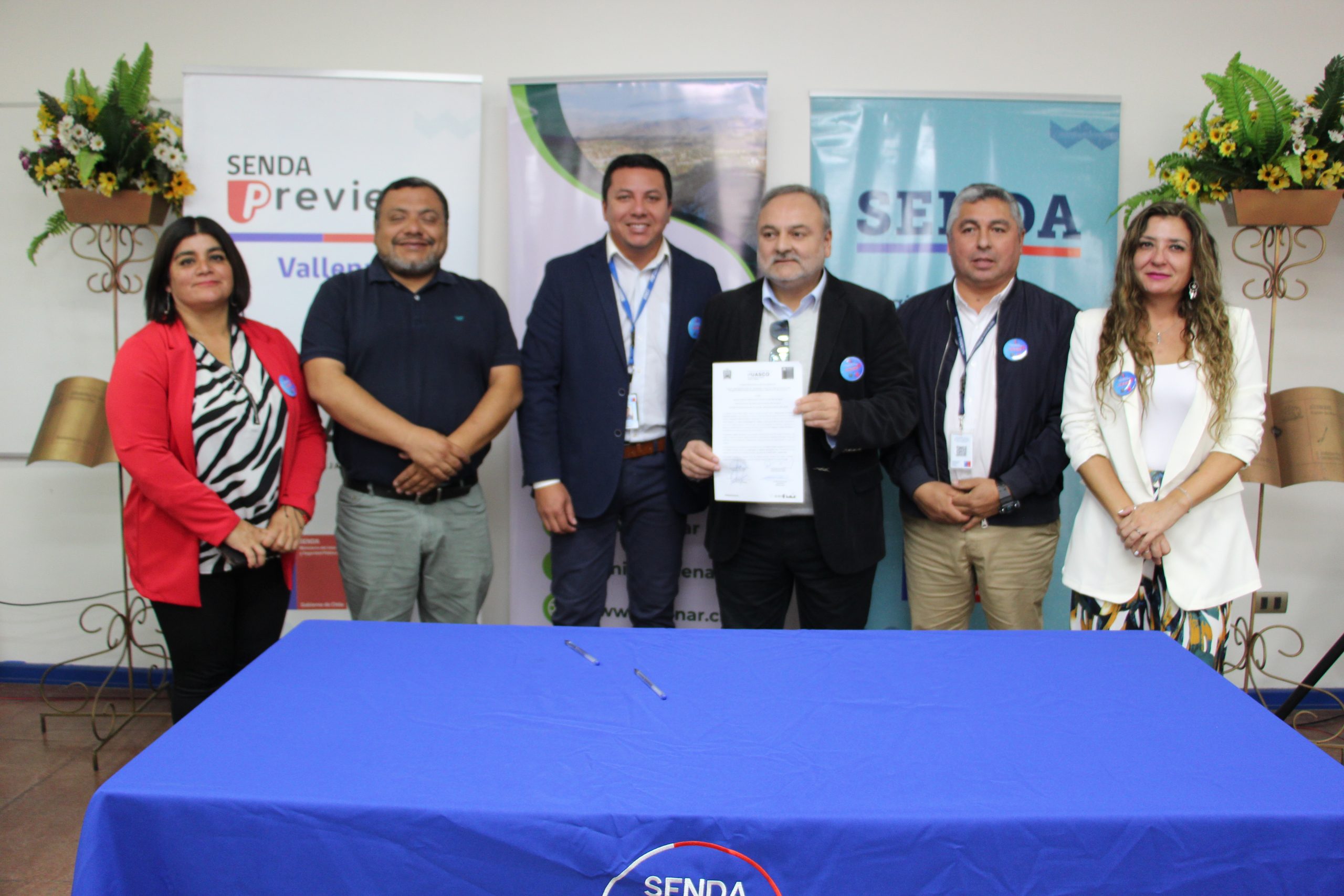 SENDA Previene Vallenar sella compromiso de trabajo con 14 instituciones y organizaciones de la comuna