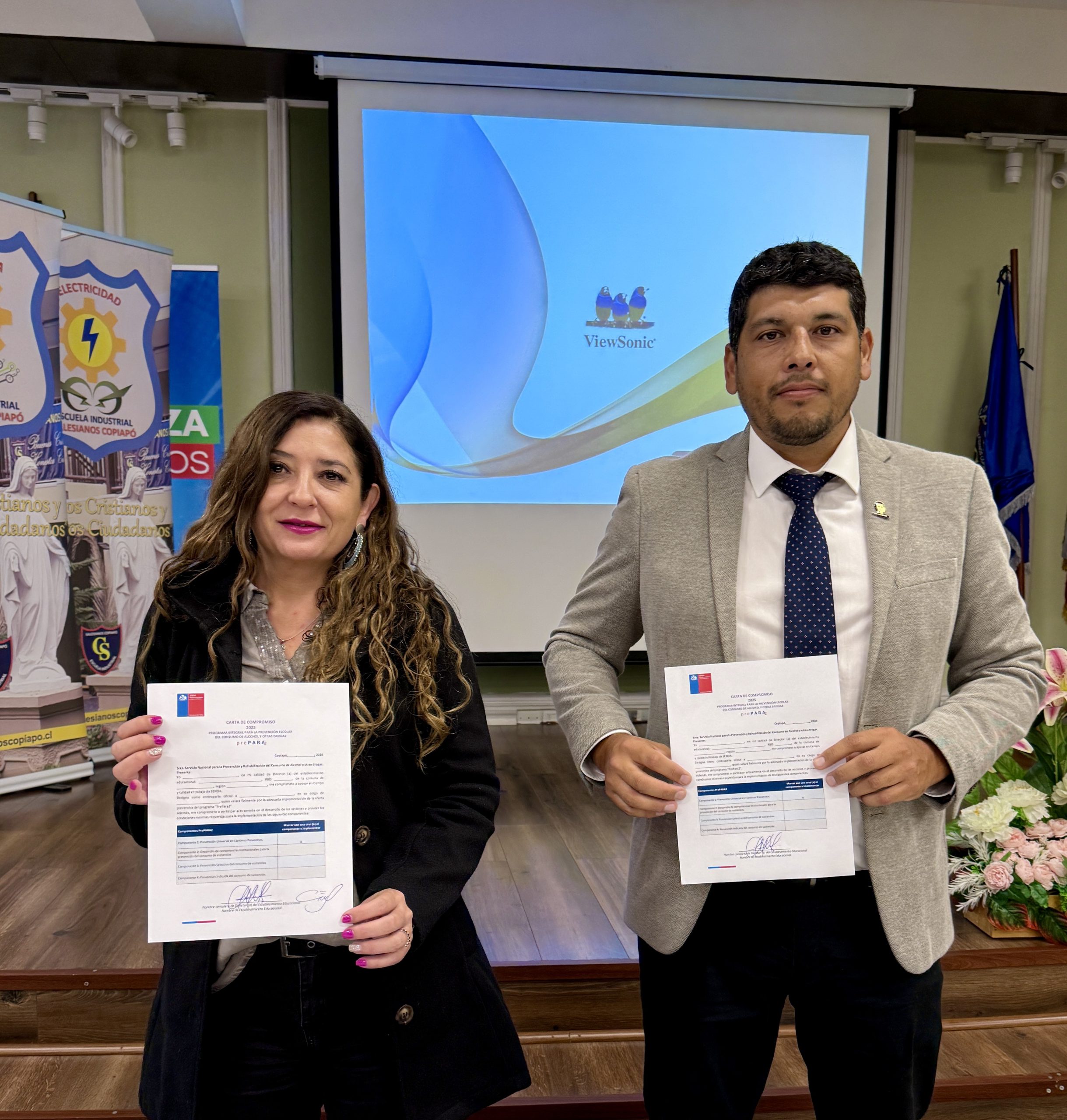 Escuela Industrial Salesianos de Copiapó se suma a la estrategia Continuo Preventivo en Atacama