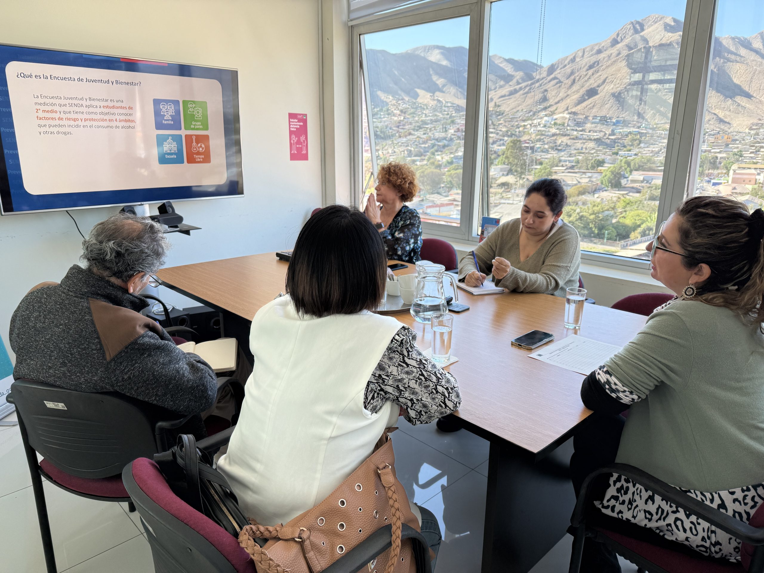 Directora de SENDA Atacama entregó resultados de Encuesta de Juventud y Bienestar 2024 a COSOC