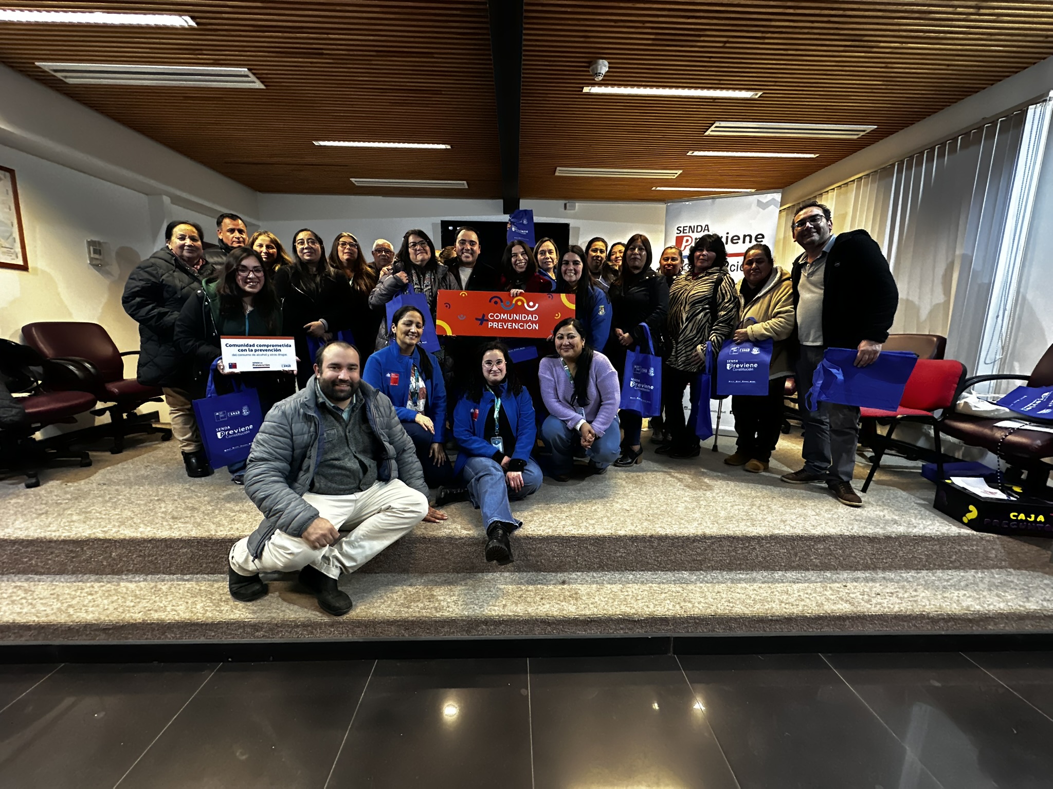 Dirigentes barriales de Constitución aportan ideas para prevenir consumo de sustancias en sus comunidades