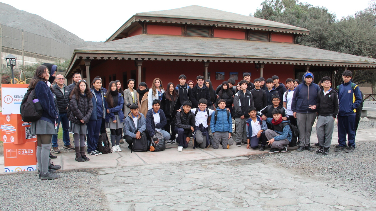 Estudiantes de Tierra Amarilla participaron en jornada de prevención