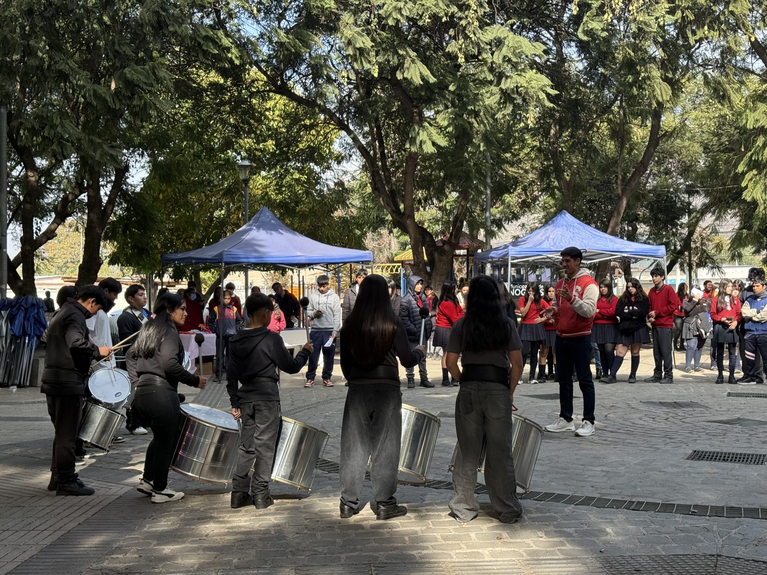 Nogales da inicio a programa preventivo con feria comunitaria y rap en vivo junto a estudiantes