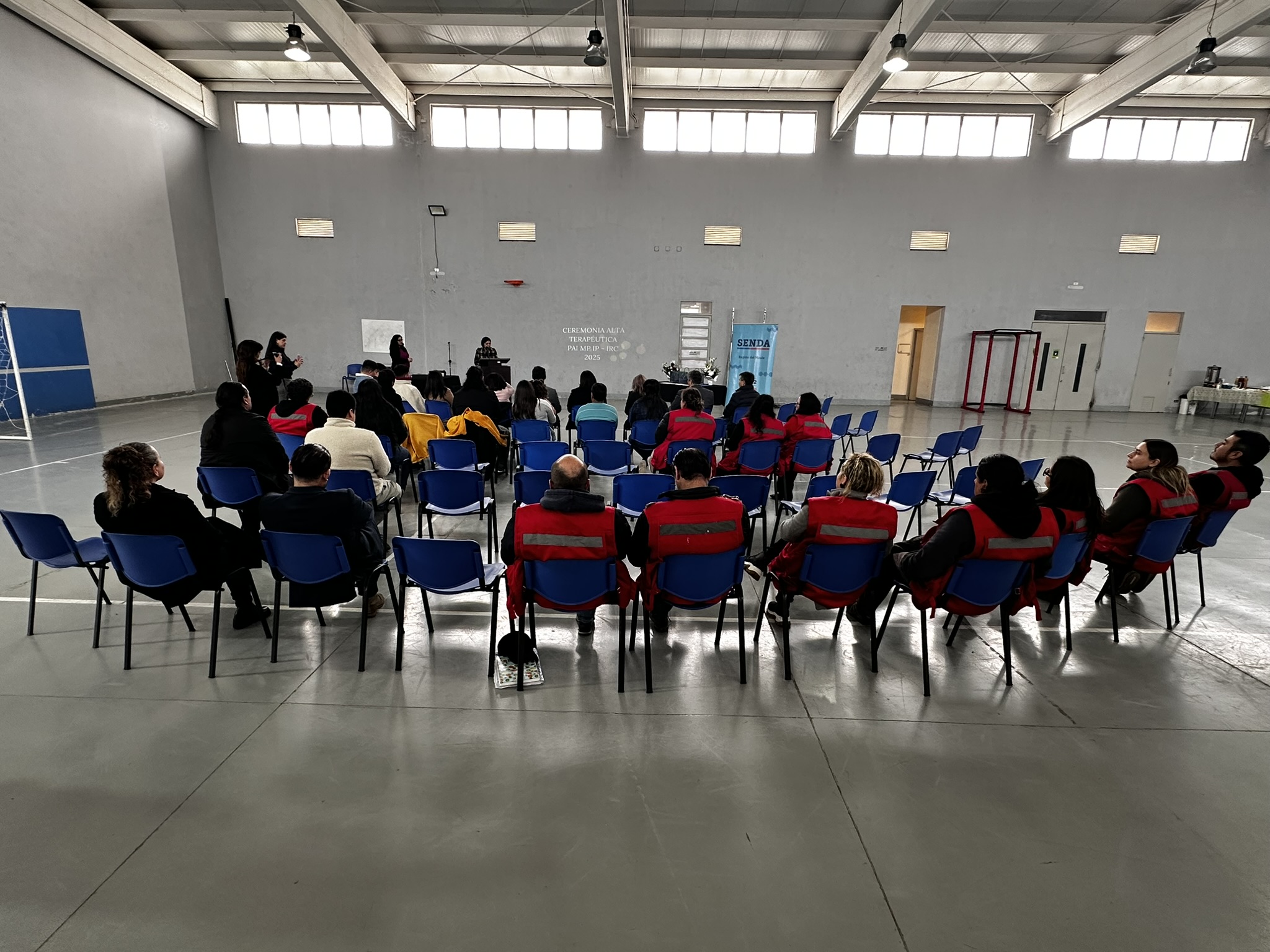 Jóvenes de centro privativo de libertad de Talca reciben alta terapéutica en programa de tratamiento de drogas