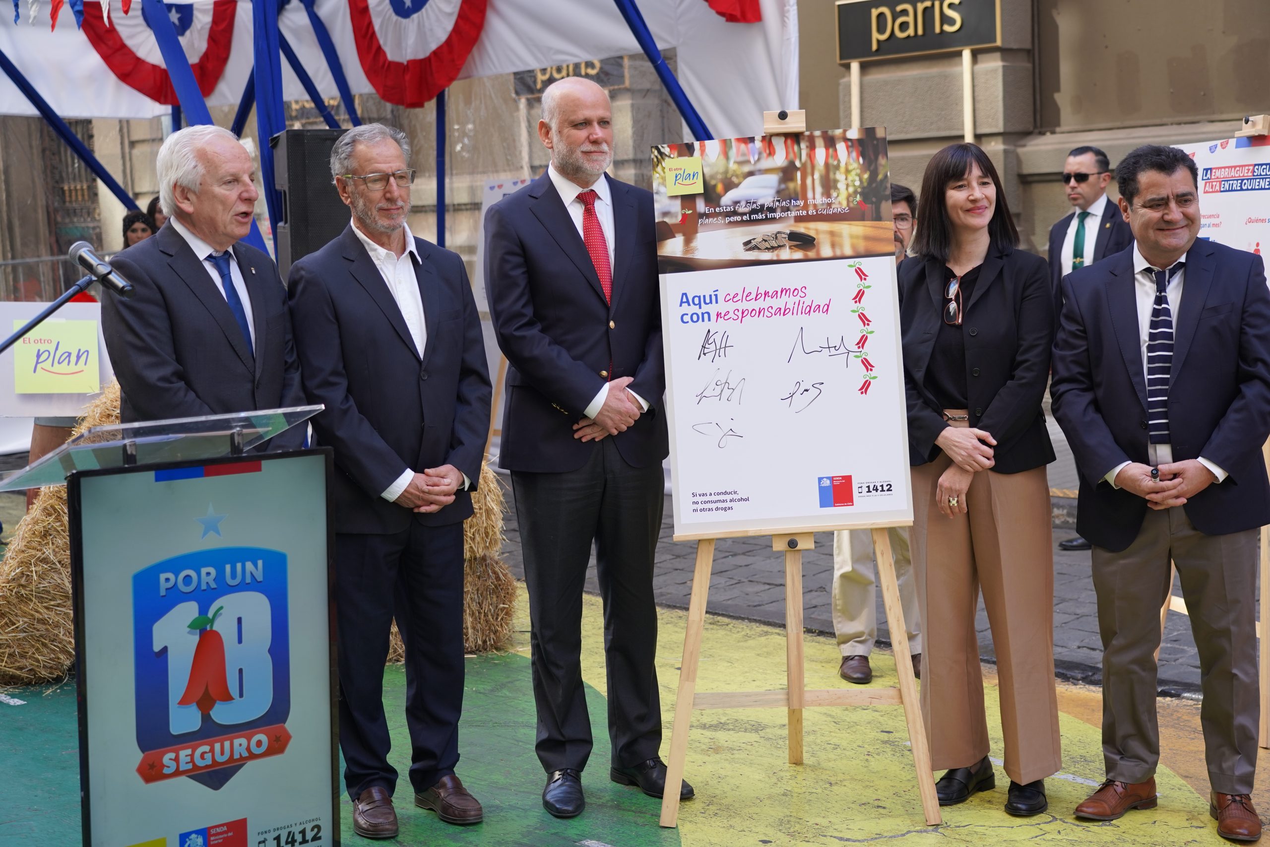 Autoridades refuerzan llamado al autocuidado para Fiestas Patrias y entregan datos sobre consumo riesgoso de alcohol