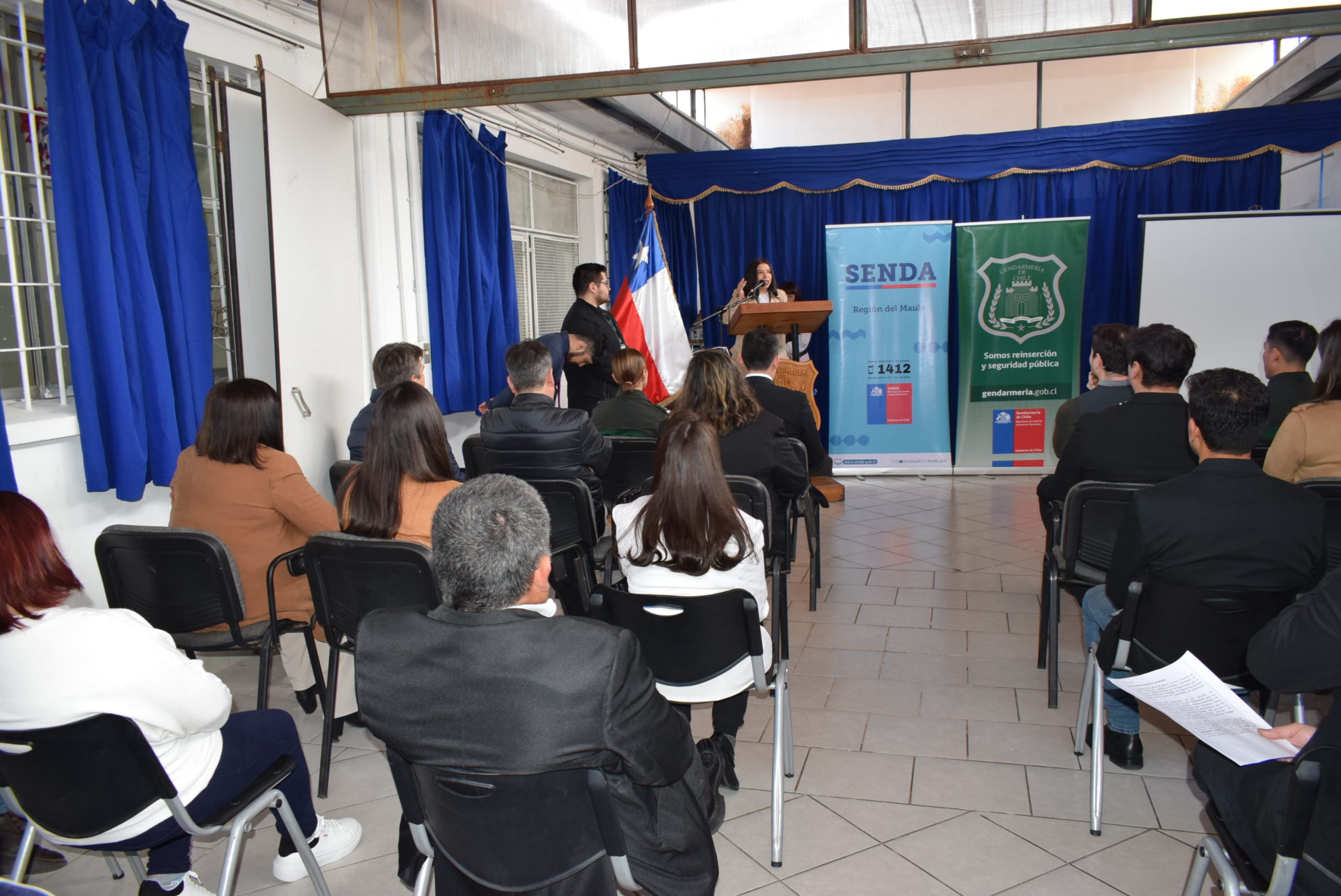 Internos de CCP de Curicó reciben alta terapéutica tras participar en programa de recuperación