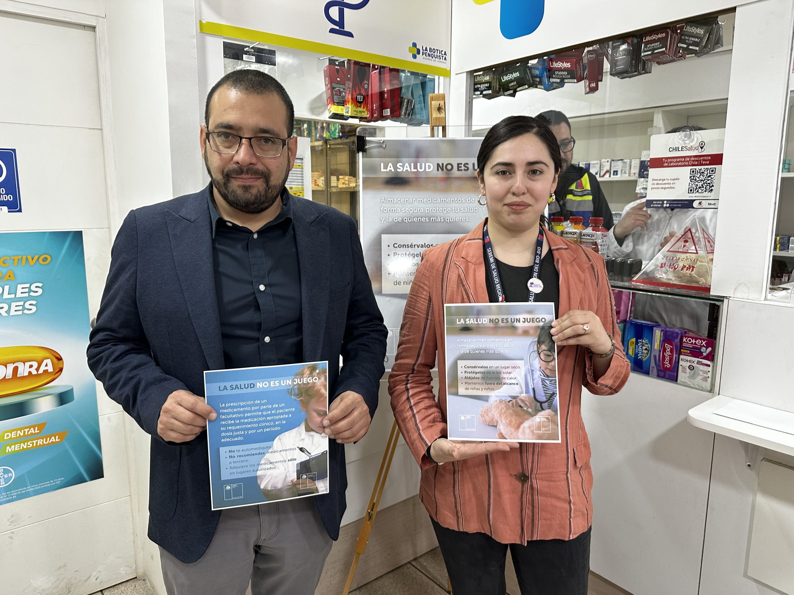 Seremi de Salud y SENDA Biobío lanzan campaña digital que promueve el uso racional y responsable de medicamentos