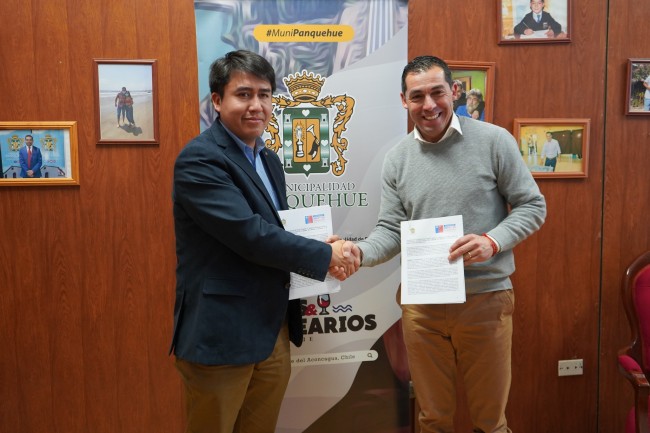 Municipalidad de Panquehue y SENDA sellan alianza estratégica para prevenir el consumo de alcohol y drogas