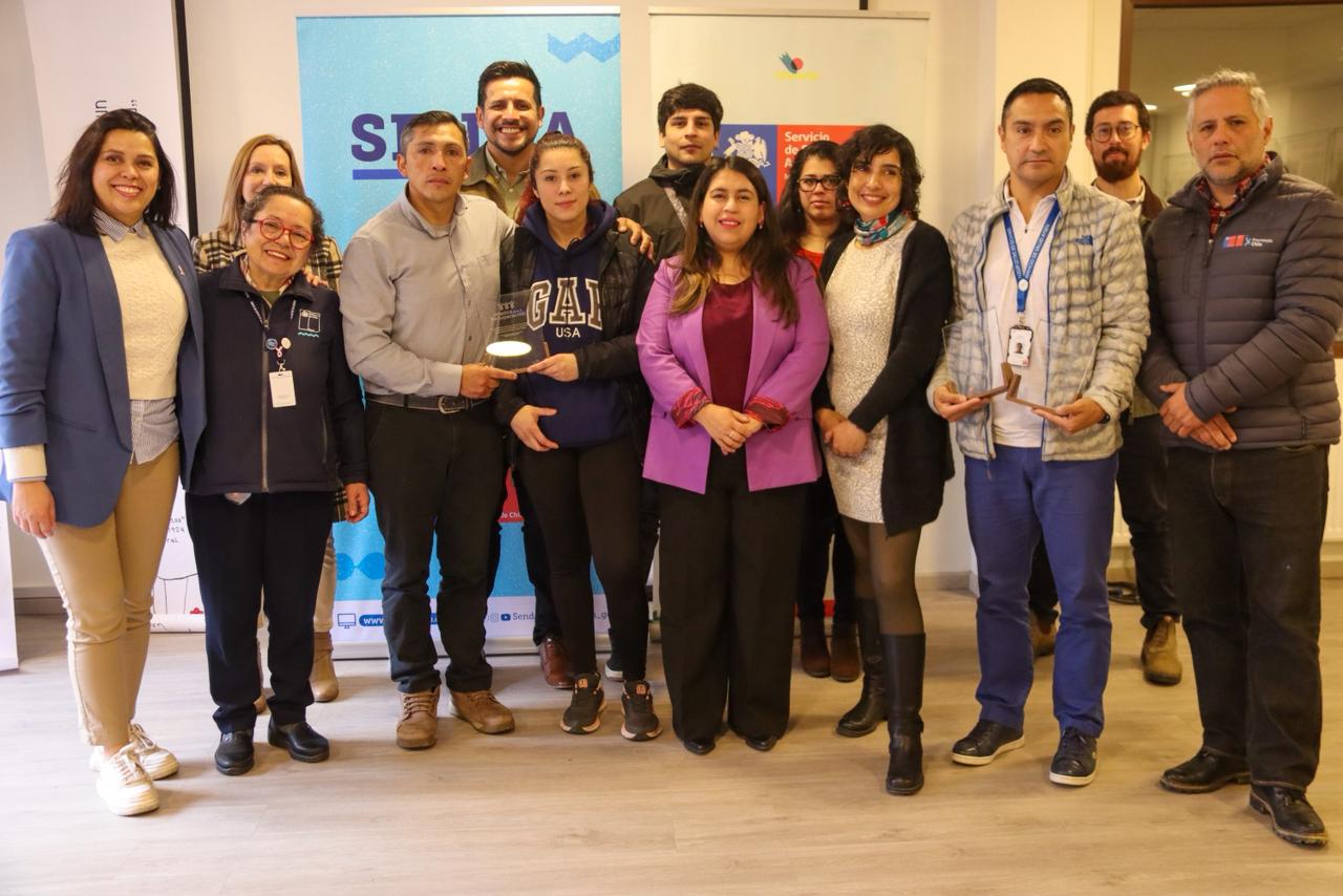 SENDA y Servicio de Salud Aysén reconocen a aliados de la recuperación en emotiva ceremonia
