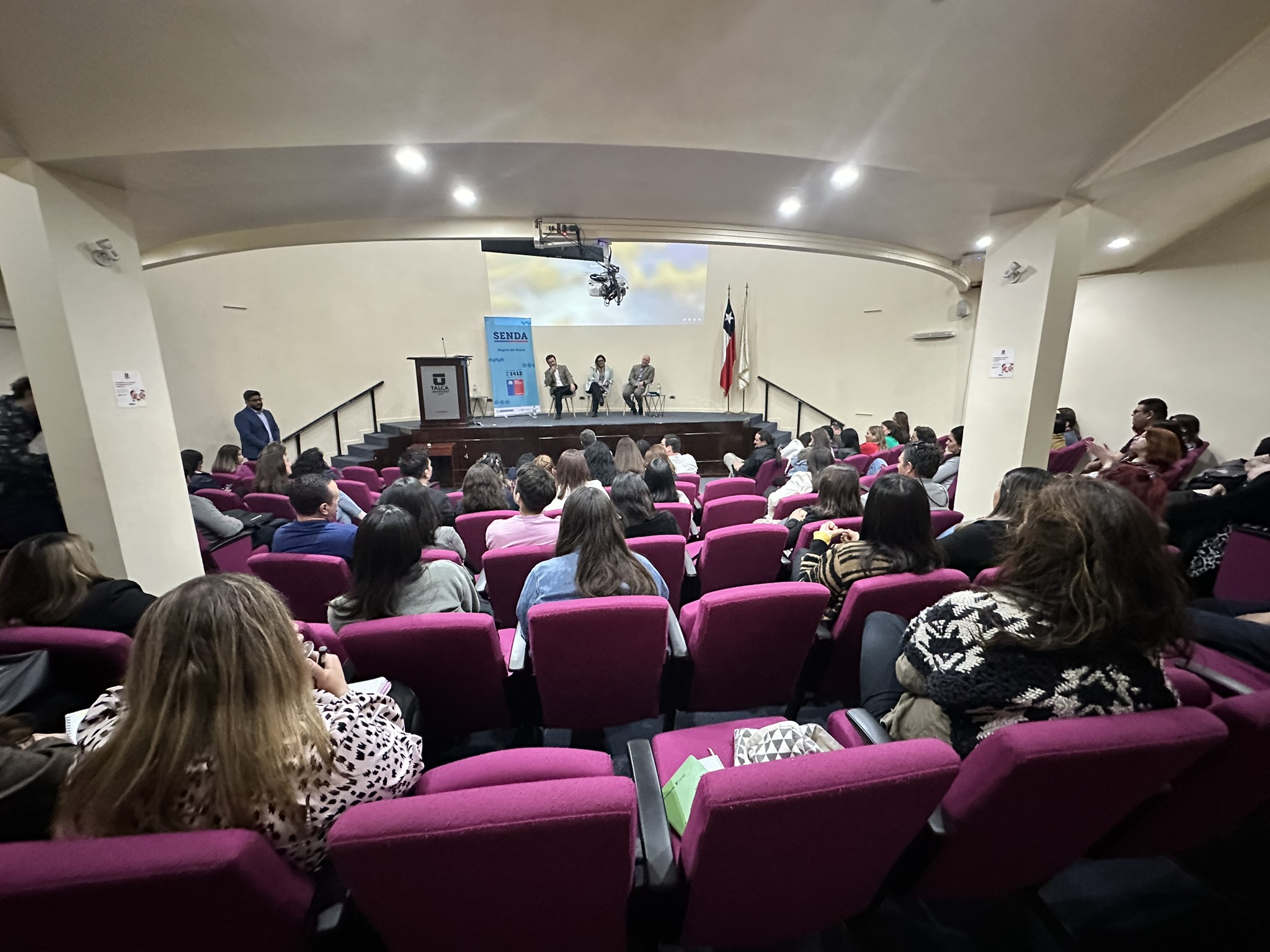 SENDA e IIREDA realizaron seminario sobre Reducción de Daños en Talca