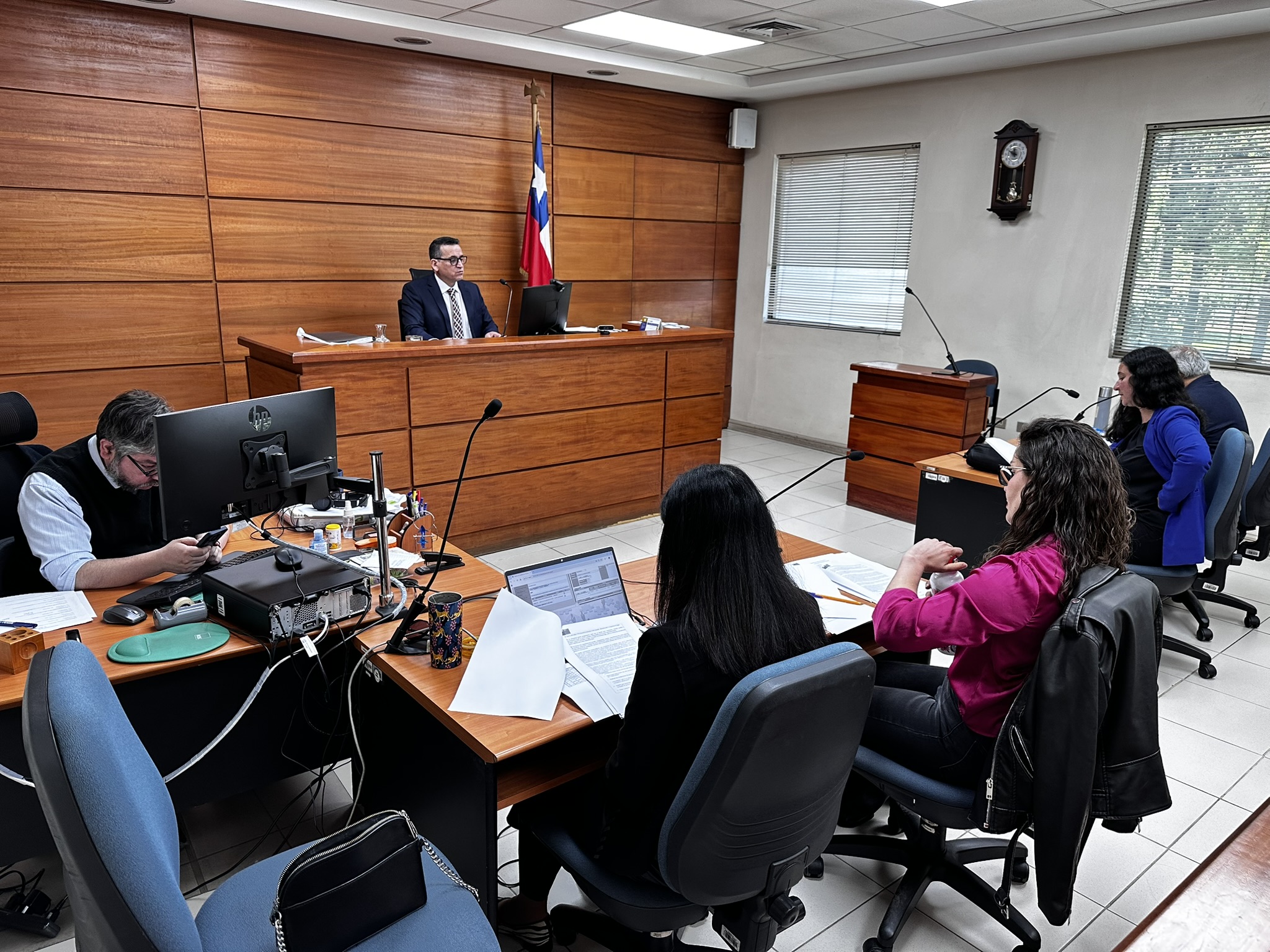 Juzgado de Garantía de Curicó realizó audiencia de seguimiento de casos acogidos a TTD