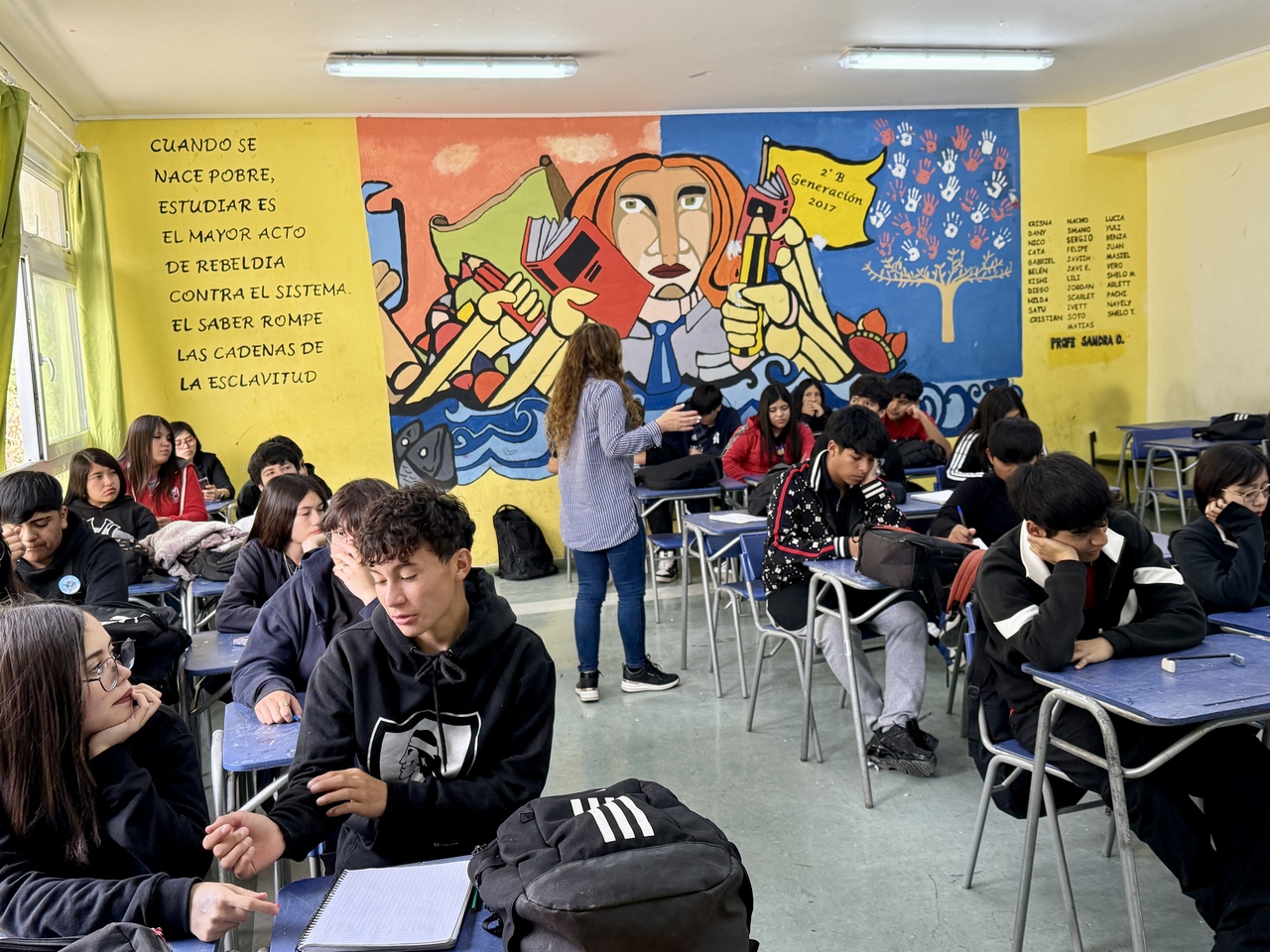 SENDA Atacama realiza conversatorio con estudiantes de liceo Bicentenario de Alto de Carmen