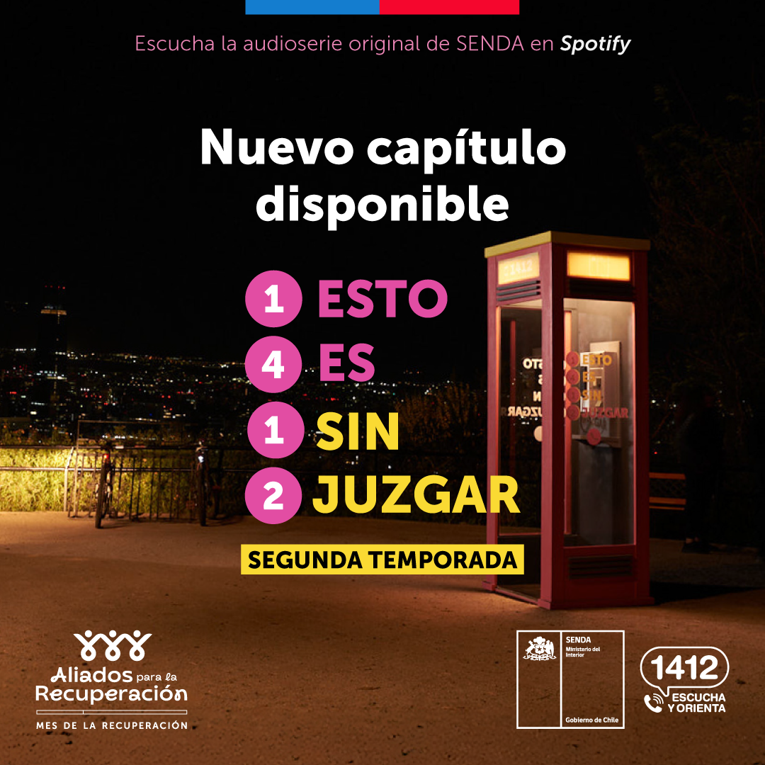 Mujeres en proceso de tratamiento participaron en conversatorio de la audioserie “1412: Esto es sin juzgar” de SENDA Magallanes