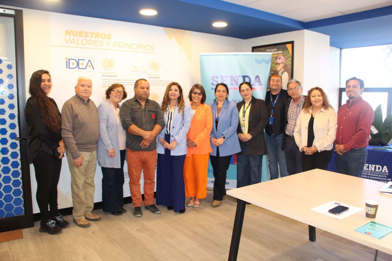 SENDA Atacama distingue a organizaciones por su apoyo a personas en proceso de recuperación