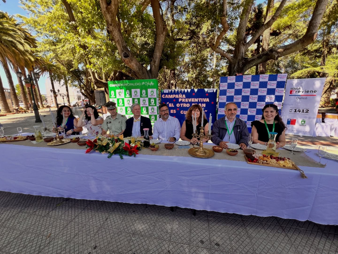 Municipalidad de Curicó se suma a campaña preventiva de fin de año “El Otro Plan”