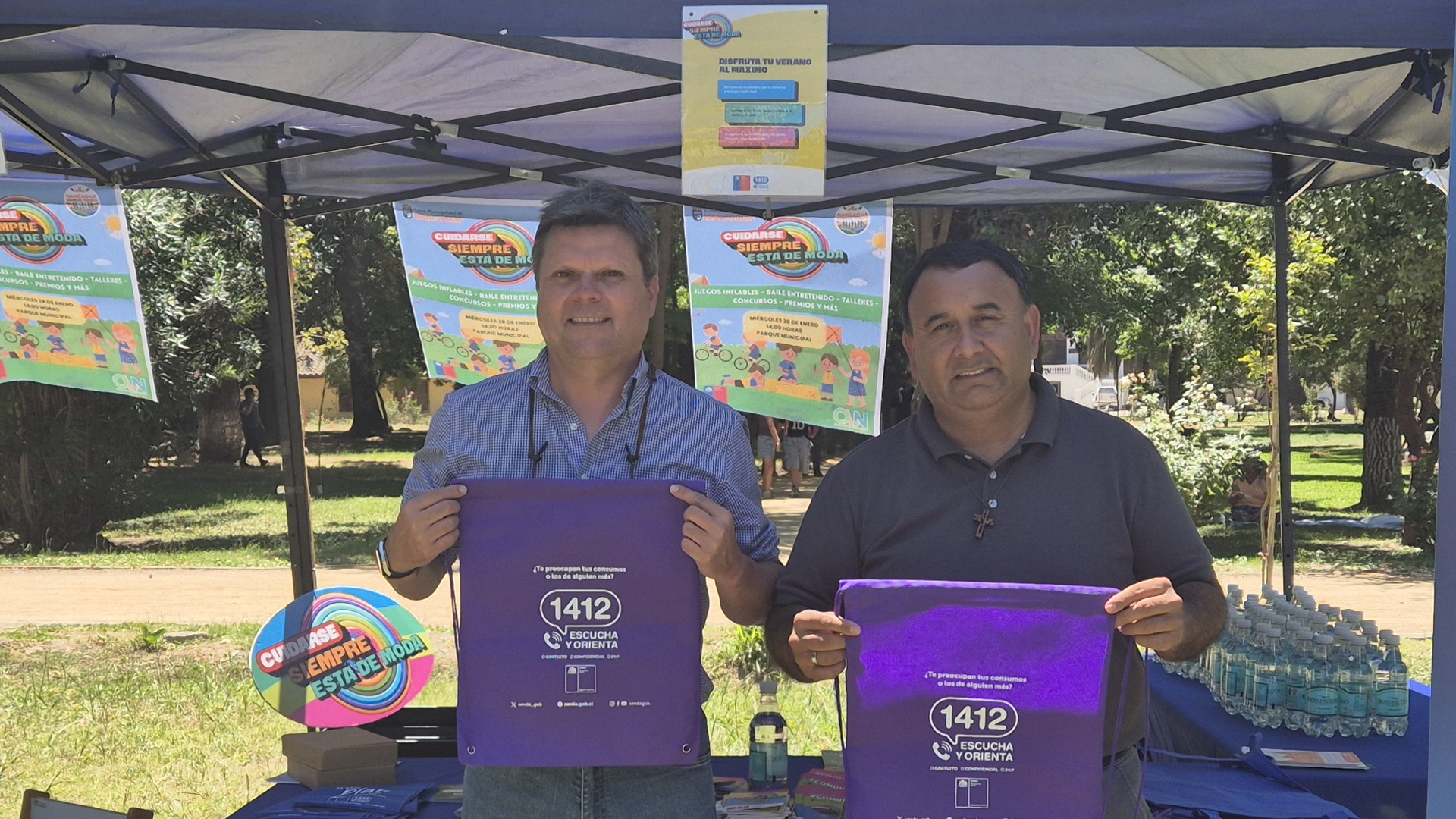Campaña “Cuidarse Siempre Está de Moda” llegó a la comuna de Nancagua con tarde recreativa