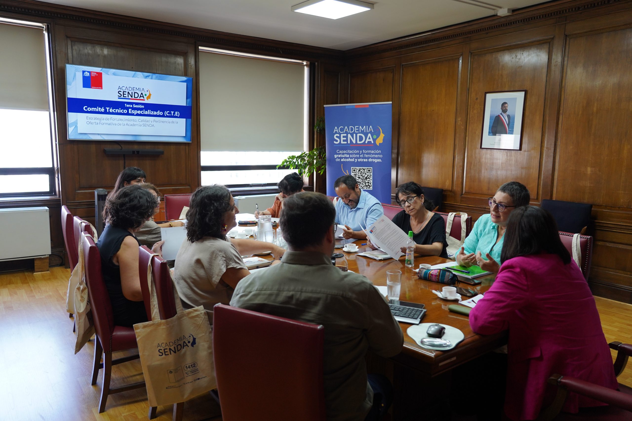 Se constituye comité técnico especializado para fortalecer el trabajo de Academia SENDA