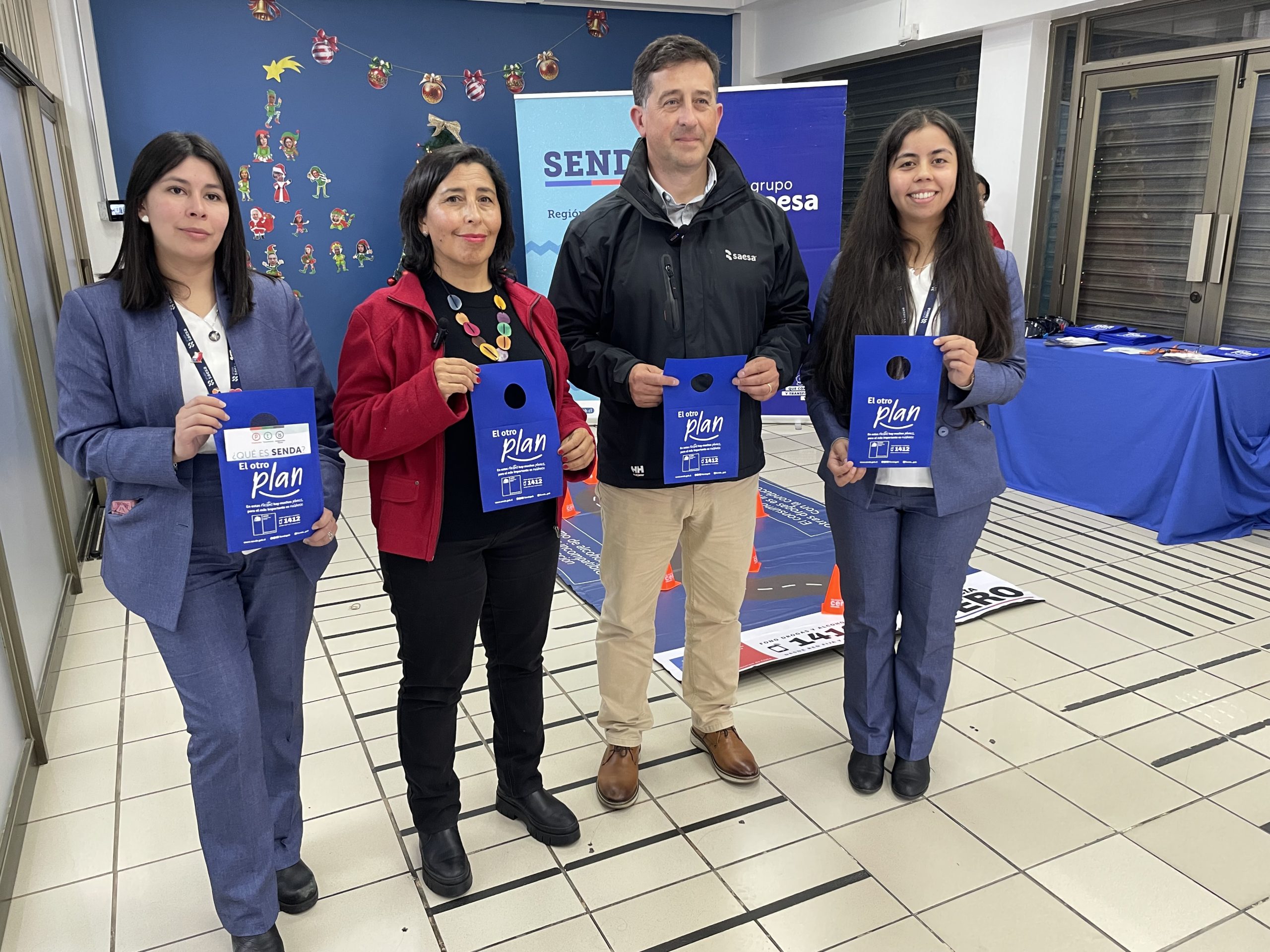 SENDA Los Lagos y Saesa refuerzan llamado a evitar situaciones de riesgo en fiestas de fin de año