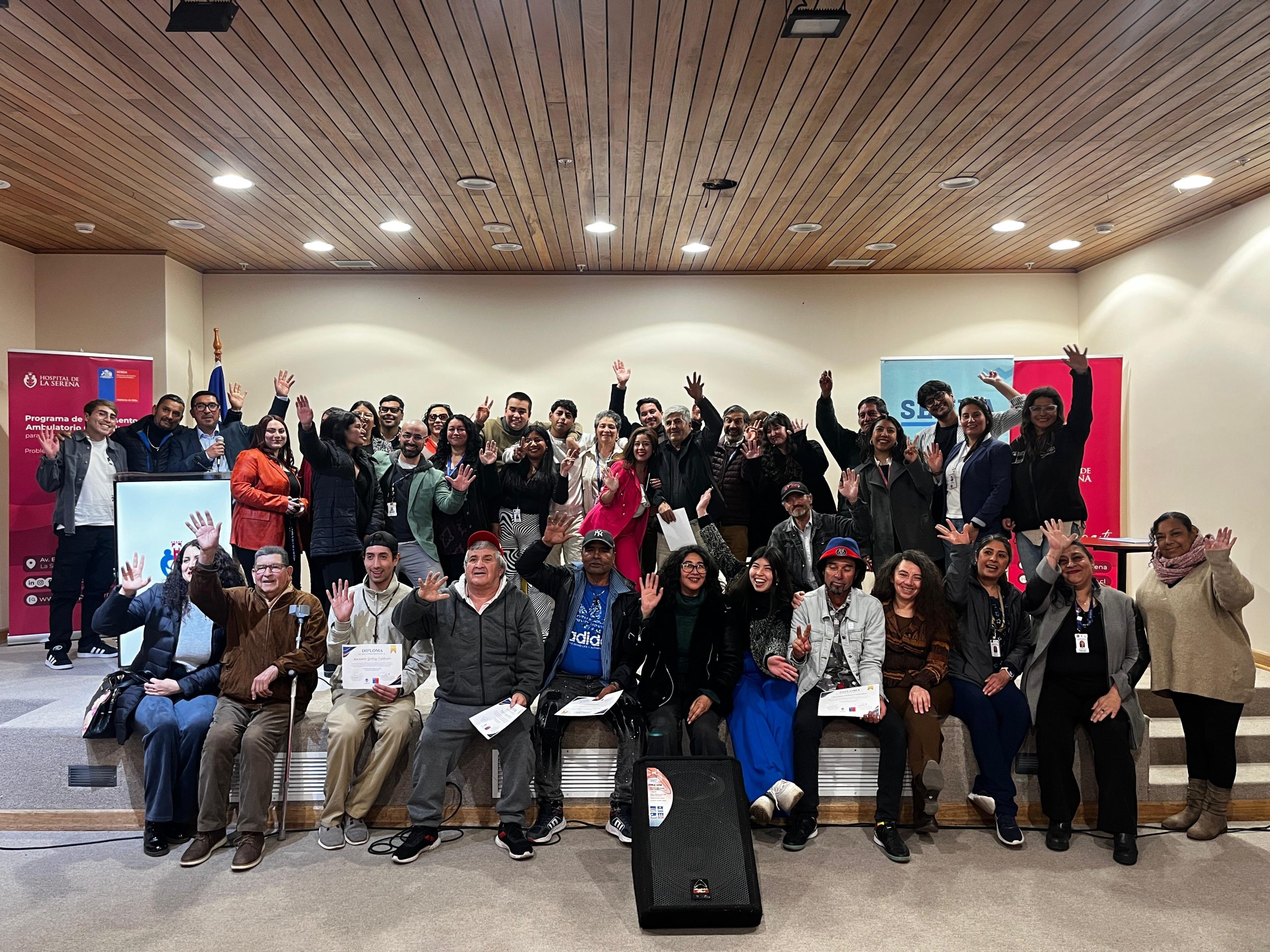 Reconocen avances terapéuticos de usuarios de Programa Calle en La Serena