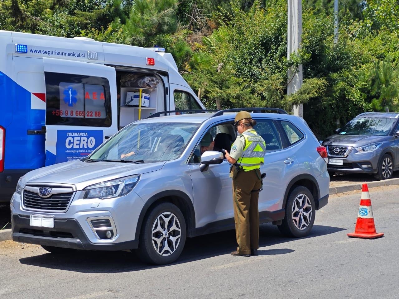 Once conductores fueron sacados de circulación en operativos Tolerancia Cero durante fiestas de fin de año en el Maule